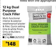 Smith & Co.Dual Purpose Crack Filler-12Kg
