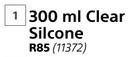 Alcolin Clear Silicone-300ml