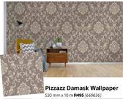 Pizzazz Damask Wallpaper 530mm x 10m