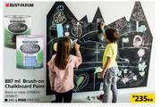 Rust Oleum Brush On Chalkboard Paint-340g