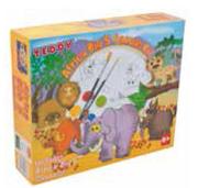 Teddy Paint A Canvas Africa Kit Assorted