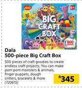 Dala 500 Piece Big Craft Box