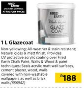 Fired Earth Glazecoat-1L