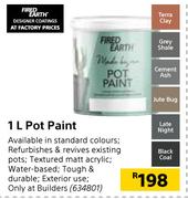 Fired Earth Pot Paint-1L