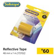 Sellotape Reflective Tape 48mm X 1 m