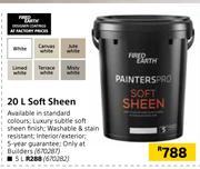 Fired Earth 5Ltr Soft Sheen