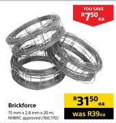 Brickforce 75mmX2.8mmX20m-Each