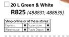 Fired Earth Green & White Extreme Roof Acrylic-20Ltr