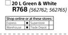 Duram (Green & White) Weather Roof-20Ltr