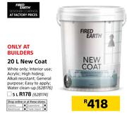 Fired Earth New Coat-5Ltr