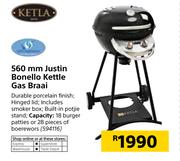Ketla 560mm Justin Bonella Kettle Gas Braai
