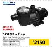 BlueChem 0.75kW Pool Pump