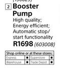 Jojo Tanks Booster Pump