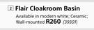 Flair Cloakroom Basin