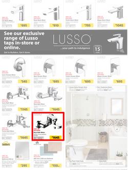 Builders Inland : The Best Deals On The Widest Range (23 Oct - 18 Nov 2018), page 6
