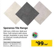 Speranza Tile Range 500mm x 500mm-Per Sqm