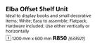 Home & Kitchen Elba Offset Shelf Unit-1200mm x 600mm