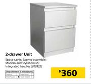 2 Drawer Unit