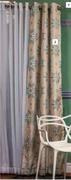 Design House Paisley Jacquard Eyelet Curtains Fully Lined