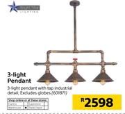 Bright Star 3 Light Pendant