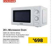 Goldair 20Ltr Microwave Oven GMO-20