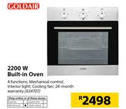 Goldair 2200W Built In Oven