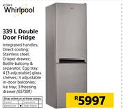 Whirlpool 339Ltr Double Door Fridge