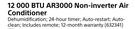 Samsung 12000 BTU AR3000 Non Inverter Air Conditioner