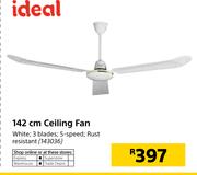 Ideal 142cm Ceiling Fan