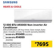 Samsung 12000 BTU AR3000 Non Inverter Air Conditioner