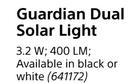 Solar Flair Guardian Dual Solar Light-3.2W, 400LM