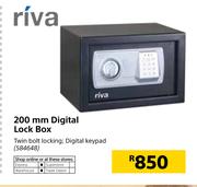 Riva 200mm Digital Lock Box