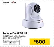 Security Mate Camera Pan & Tilt HD
