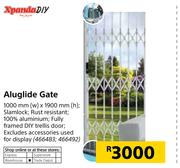 Xpanda Diy Aluglide Gate-1000mm(w) x 1900mm(h)