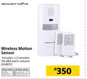Security Mate Wireless Motion Sensor