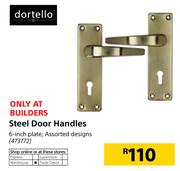Dortello Steel Door Handles