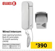 Ellies Wired Intercom