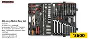 Mastercraft 80 Piece Metric Tool Set