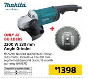 Makita 2200W 230mm Angle Grinder