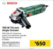 Bosch 700W 115mm Angle Grinder
