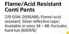 Beck Flame/Acid Resistant Conti Pants-Each