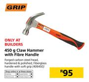 Grip 450g Claw Hammer With Fibre Handle
