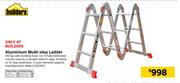Builders Aluminium Multi Step Ladder