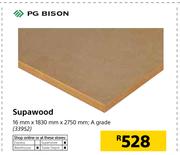 PG Bison Supawood A Grade-16mm x 1830mm x 2750mm