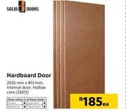 Solid Doors Hardboard Door-2032mm x 813mm Each