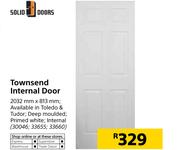 Solid Doors Townsend Internal Door-2032mm x 813mm