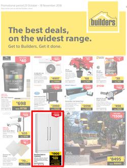 Builders KZN : The Best Deals On The Widest Range (23 Oct - 18 Nov 2018), page 1