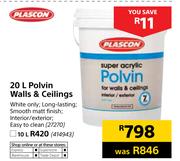 Plascon 10Ltr Polvin Walls & Ceilings