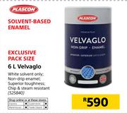 Plascon 6Ltr Velvaglo Solvent Based Enamel