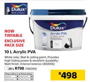 Dulux 20Ltr Acrylic PVA
